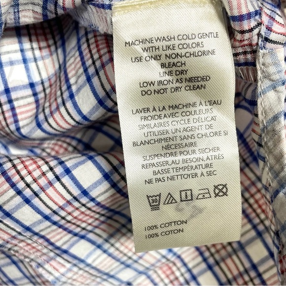 Maeve Anthropologie Puff Sleeve Plaid Blouse Pointer Print Medium NWT - Picture 8 of 8